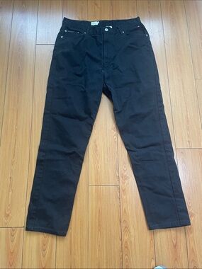 Calvin Klein Men's Black Straight Jeans
